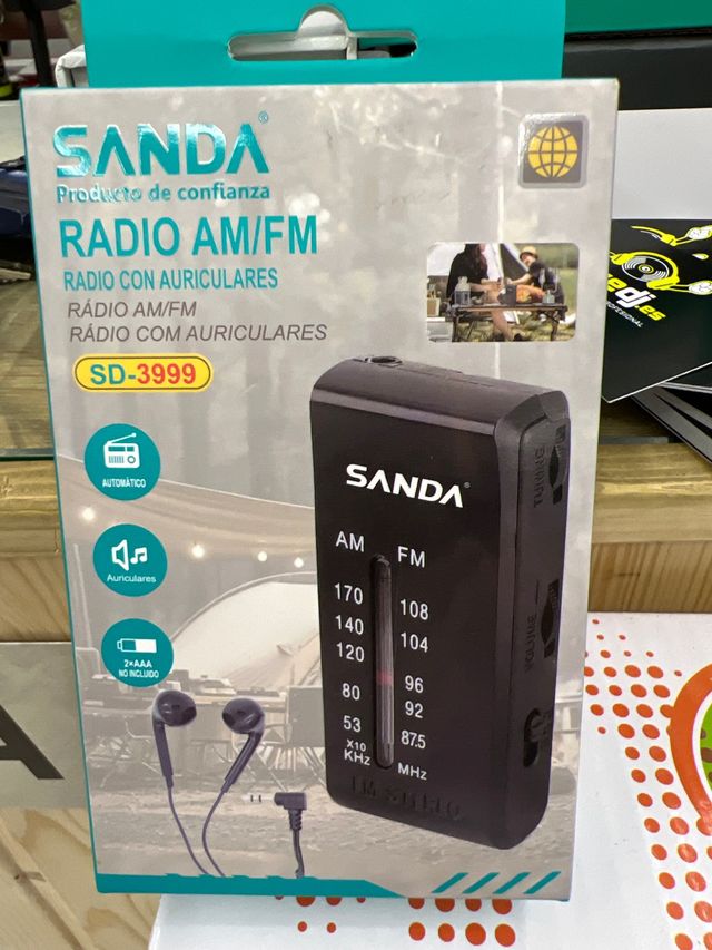 Radio SANDA AM/FM Portátil