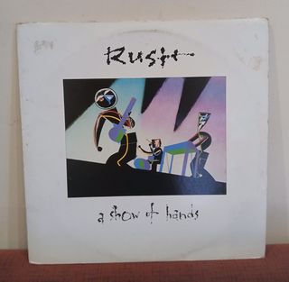 VINILO A SHOW OF HANDS DOBLE LP DE RUSH