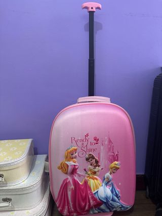 Maletas infantiles - Rosa y Blanca