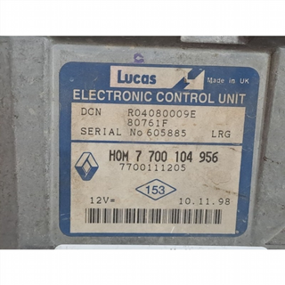 CENTRALITA MOTOR UCE 7700104956 7700111205 R04080