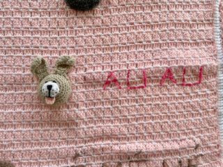 Manta / tapete Bebé Croche (novo)