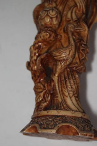 2 figuras resina arte oriental