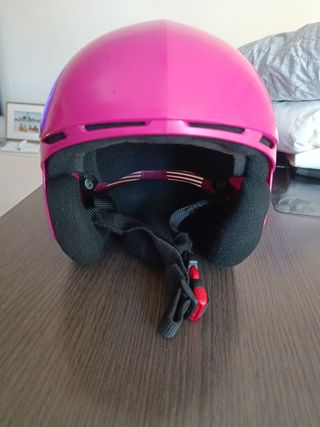 Casco nieve rosa niña 3-4años