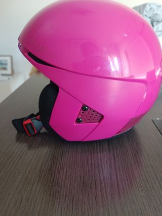 Casco nieve rosa niña 3-4años
