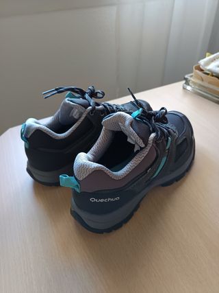 Zapatillas trekking Quechua n°36 impermeables