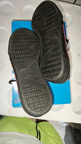 Adidas Continental 80 J - Scarpe Nere Tg 37⅓