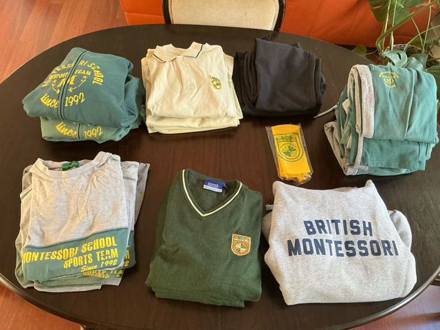 Uniformes British Montessori de 5 a 25 euros
