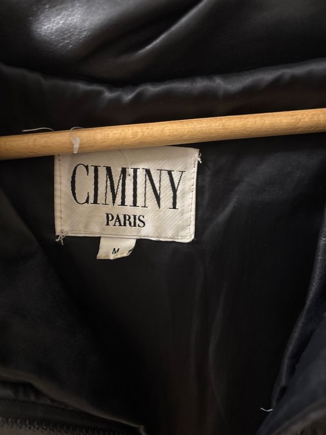 Plumifero polipiel negro CIMINY