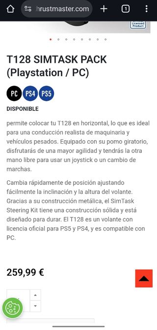Thrustmaster T128 SimTask Pack - Xbox