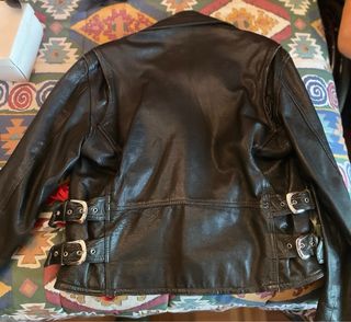 Cazadora de Cuero de los años 80