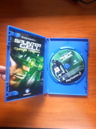 PS2 (PlayStation 2) Splinter Cell Chaos Theory