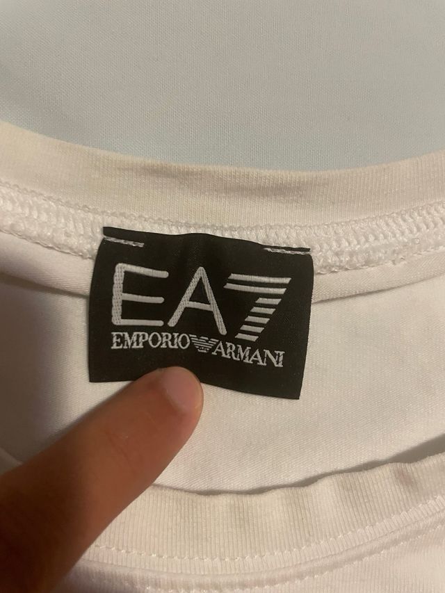 Maglietta Emporio Armani EA7 bianca
