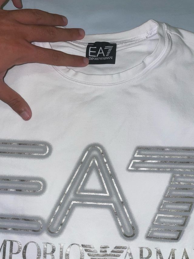 Maglietta Emporio Armani EA7 bianca
