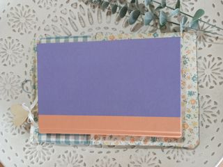 Funda porta-libros | Tejido floral y vichy