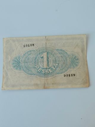 Billete Local 1 Peseta Tortosa 1937 