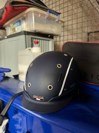 Casco equitación Casco - Azul marino