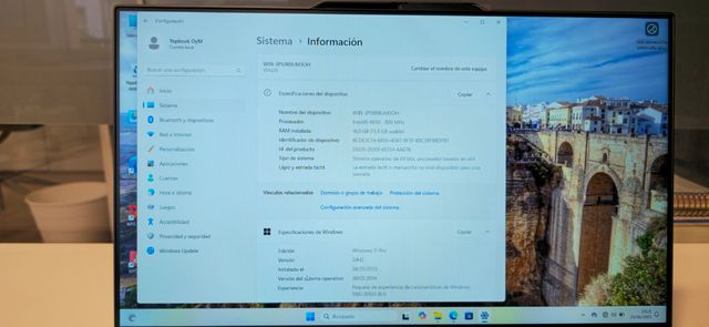 Portátil 15,6 Nuevo