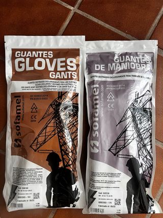 Guantes Sofamel - Aislamiento Eléctrico