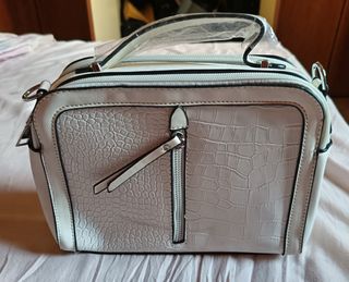 Borsa a tracolla bianca