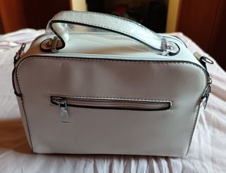 Borsa a tracolla bianca