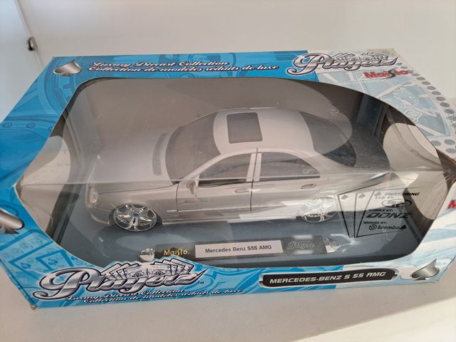 Mercedes Benz S55 AMG in scala 1/18