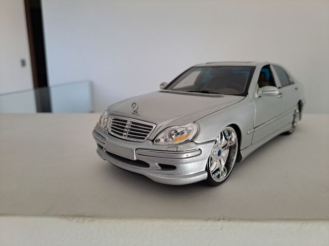 Mercedes Benz S55 AMG in scala 1/18