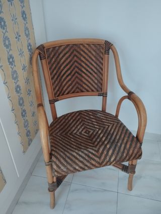 Butaca mimbre.Disponible a partir del 20 de octubr