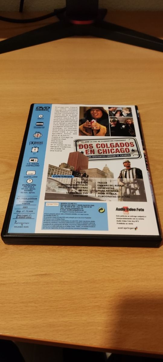 DVD Dos Colgados en Chicago