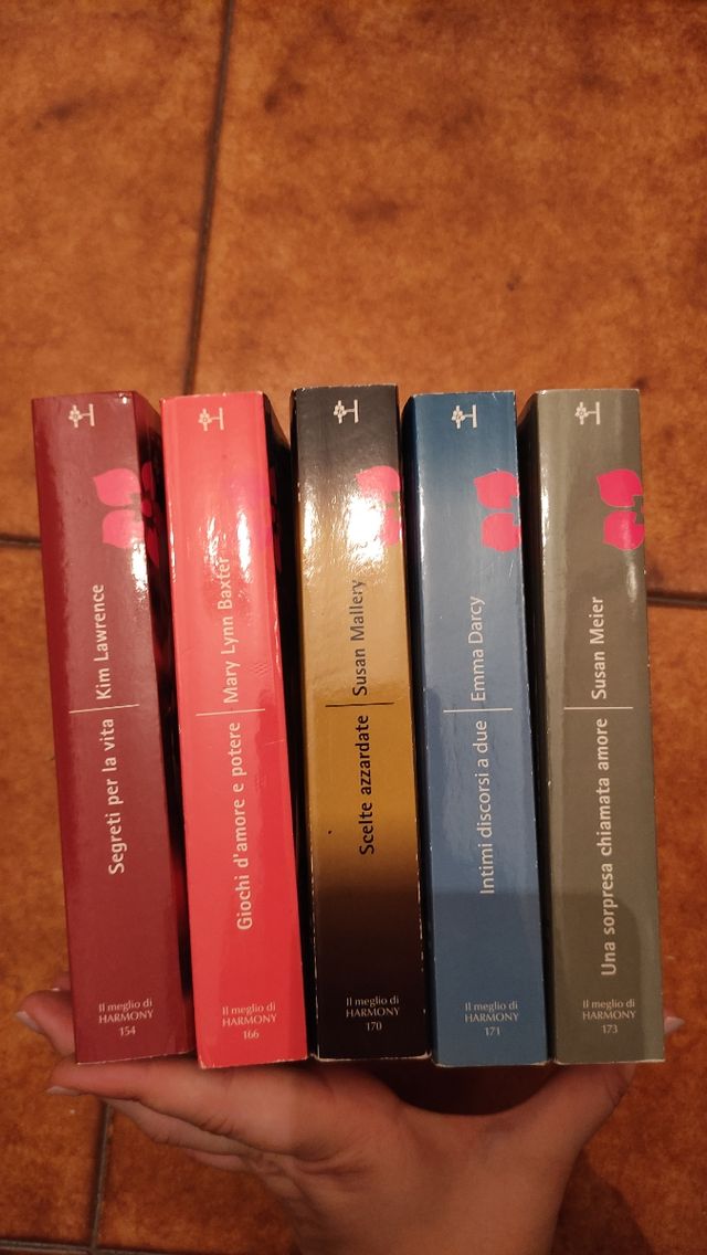 Set di 5 libri Il meglio di Harmony