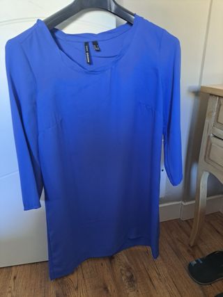 Vestido Mango azul - Talla M