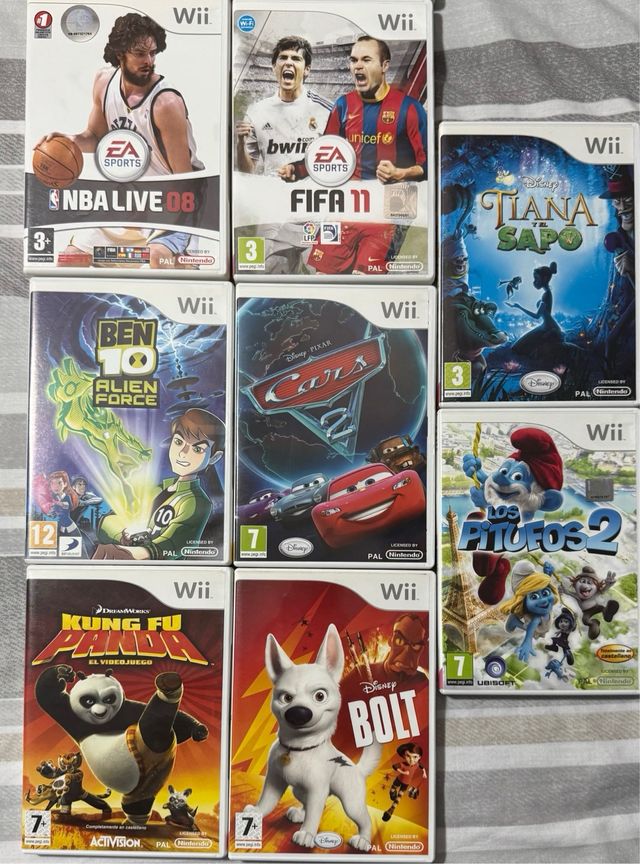 8 Juegos Nintendo Wii - Variados
