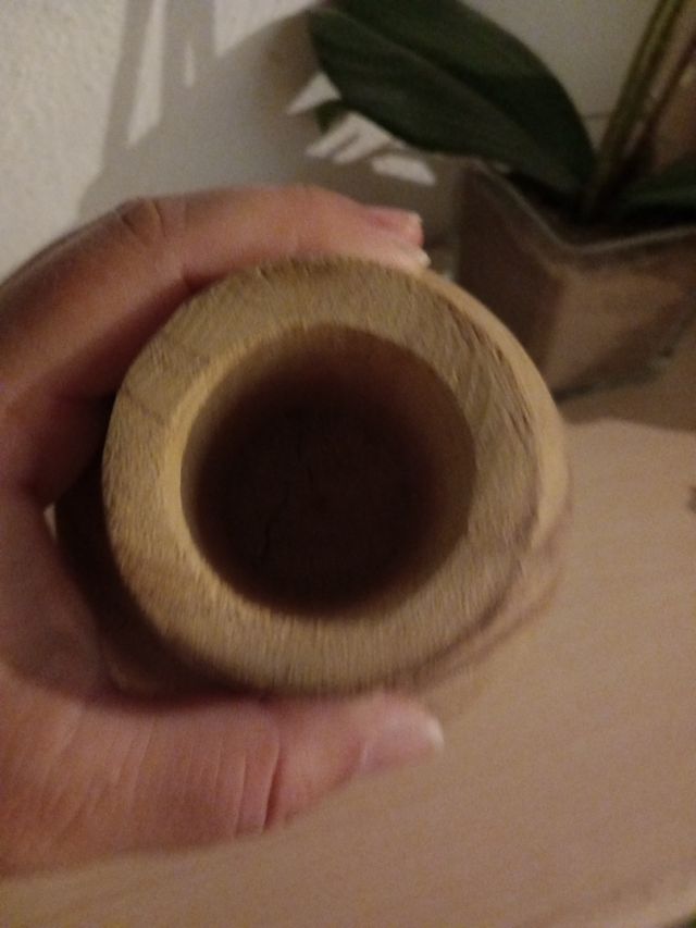 Jarrón madera Muy Mucho