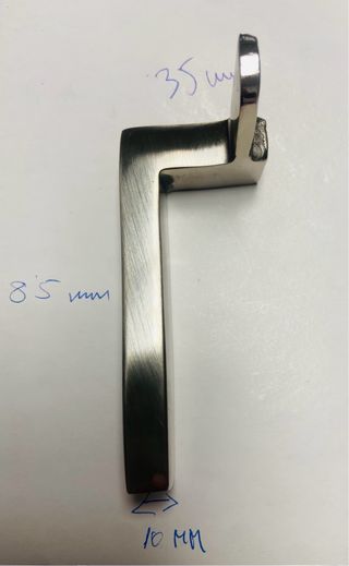 Manilla puerta chimenea