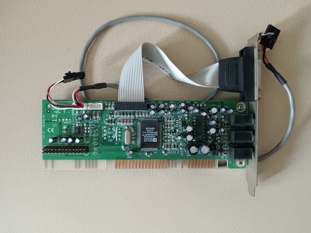 Tarjeta de sonido ISA Analog Devices