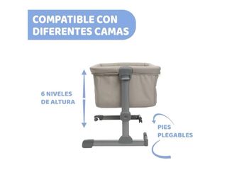 Cuna colecho Chicco Next2Me beige