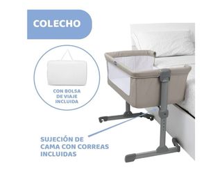 Cuna colecho Chicco Next2Me beige
