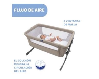 Cuna colecho Chicco Next2Me beige