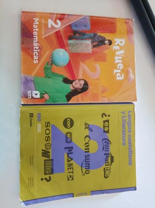 Matemáticas. 2 Secundaria. Revuelay lengua eso cas