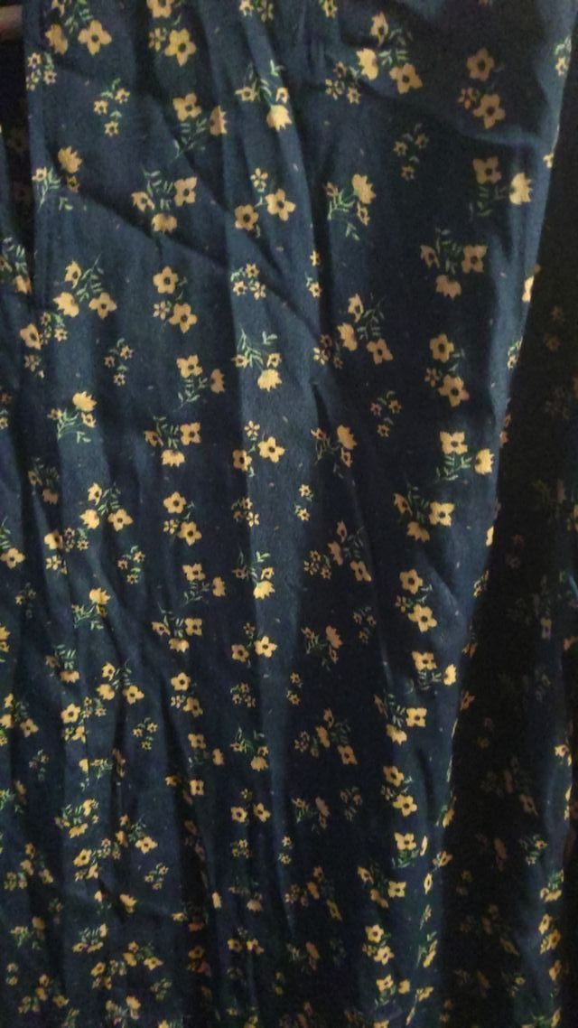 Vestido Zara flores - M