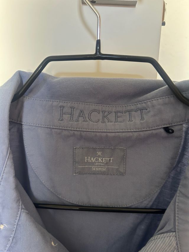 Polo Hackett azul hombre