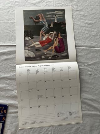 Set 5 Calendari Arte 2006:Picasso, Schiele, Calder