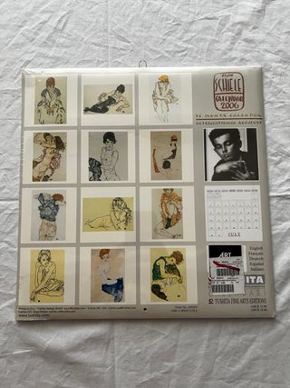 Set 5 Calendari Arte 2006:Picasso, Schiele, Calder