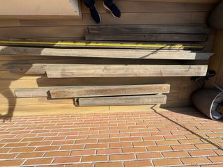 Madera pérgola - Buen estado