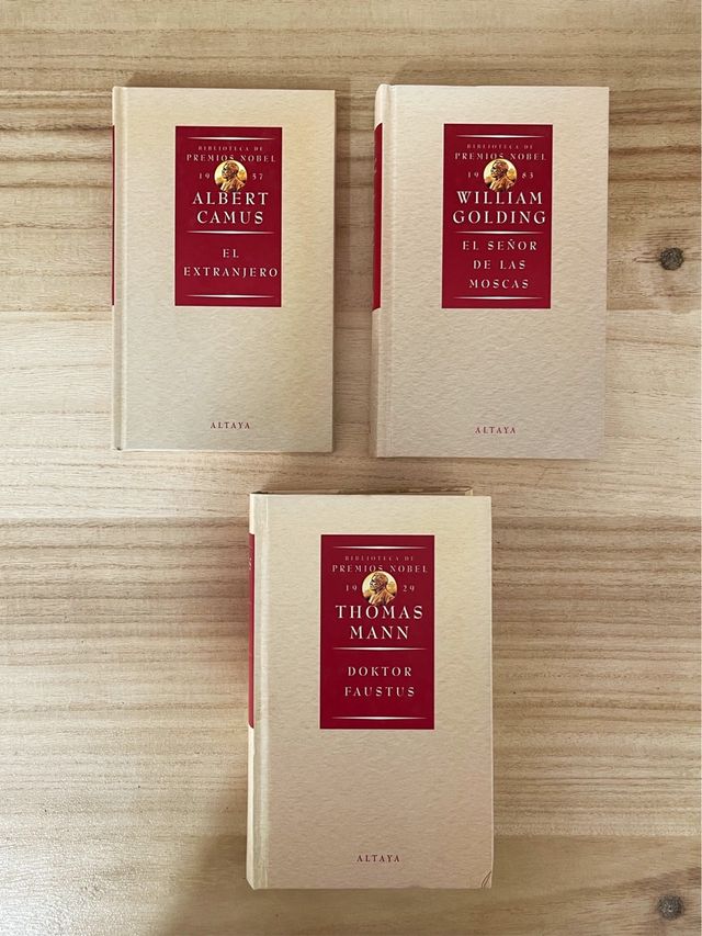 Pack libros Colección Biblioteca de Premios Nobel