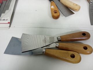 24 espátulas (carrocero, acero y ac. inox.) NUEVAS