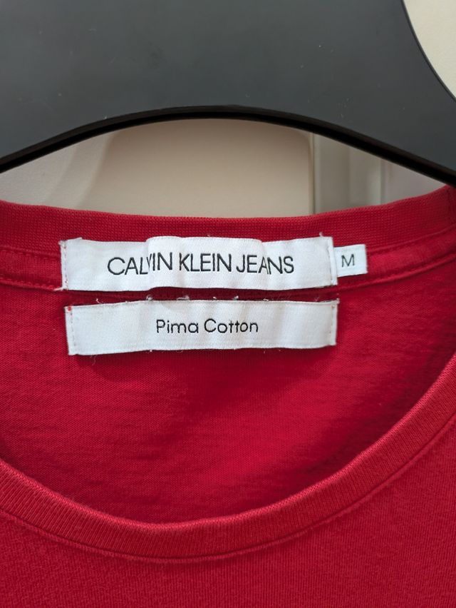 Camiseta Calvin Klein Jeans roja - M