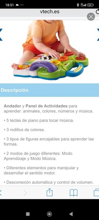 Correpasillos andandin de  VTech