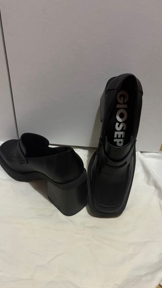 Tacones negros - Zapatos plataforma