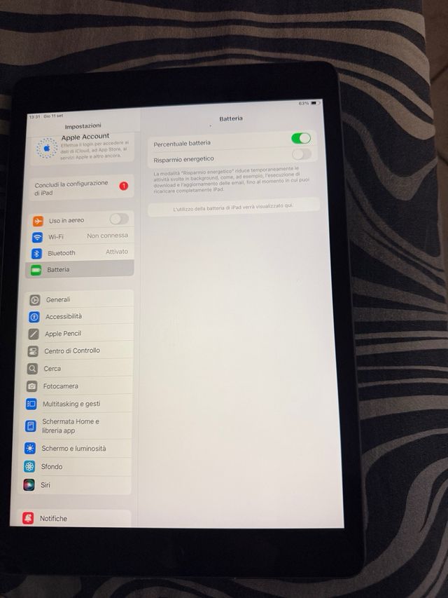 iPad 9a Gen (2021) 64GB Grigio
