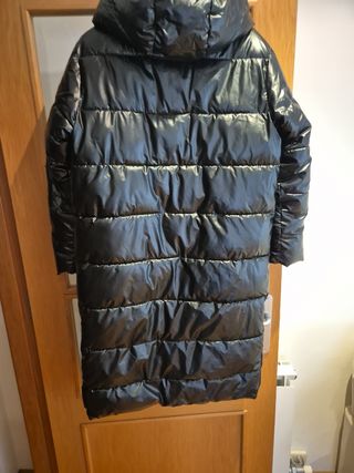 Plumifero negro Mango Teen - Largo